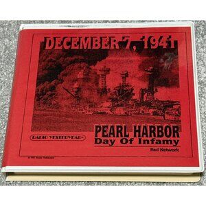 Pearl Harbor Day Of Infamy Red Network 10 Audio Cassette Set (1991)